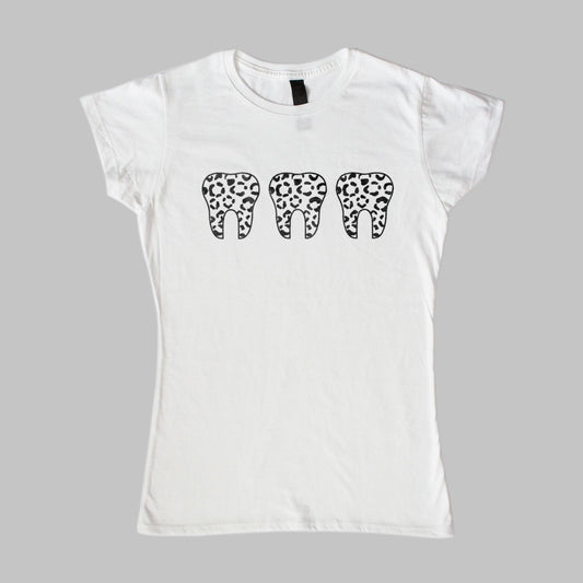 Playera Muelitas animal print