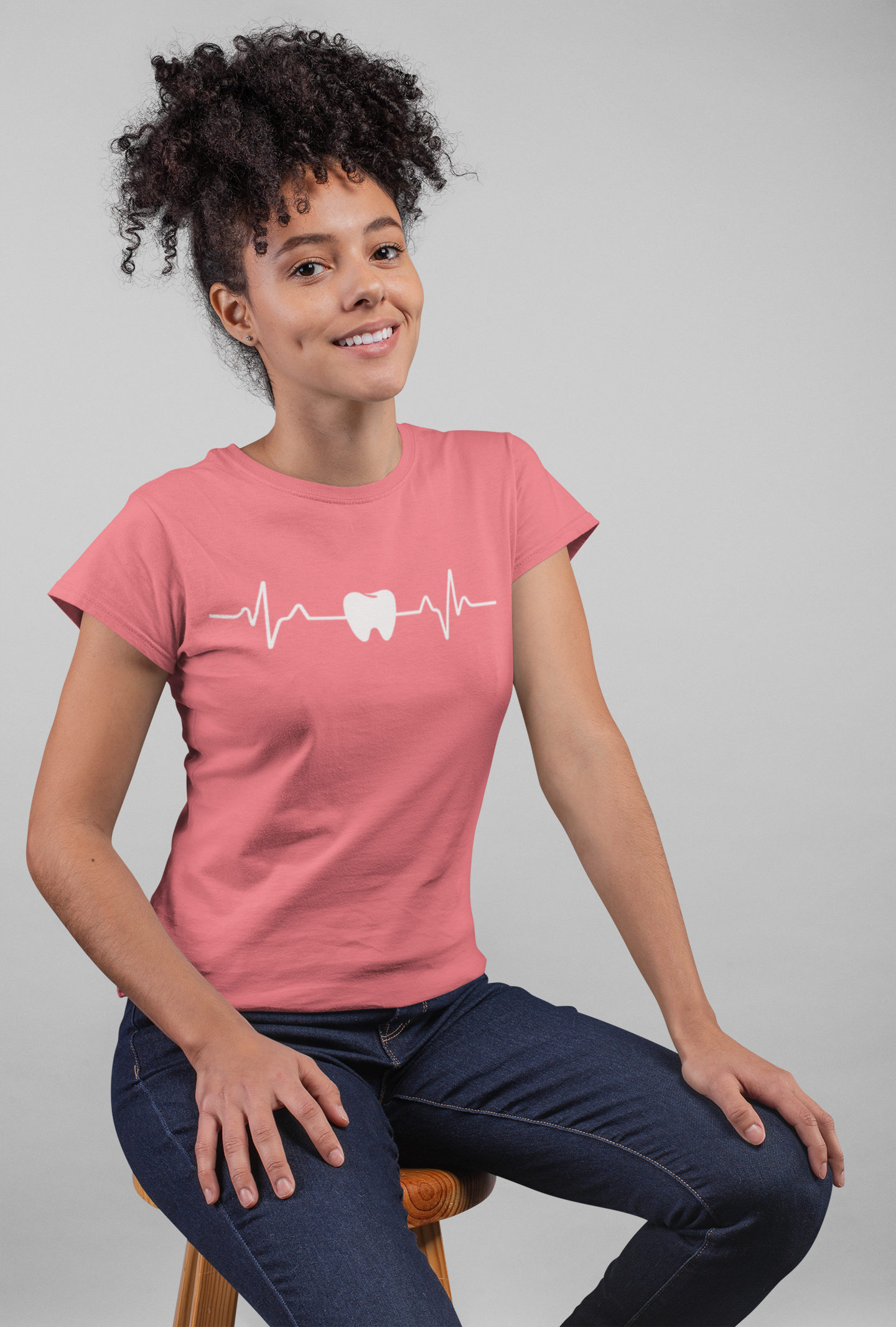 Playera Dentista de corazón"